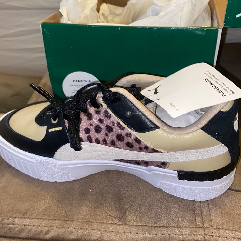 Puma leopard print sneakers
